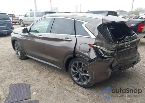 2019 Infiniti Qx50 Essential z USA, uszkodzony, nr VIN 3PCAJ5M3XKF101425